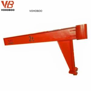 1 20 Ton Wire Rope Hoist Swing Fixed Column Slewing Pillar Outdoor Dock Jib Crane - Wuhan Vohoboo Import and Export Trade Co., Ltd. - China