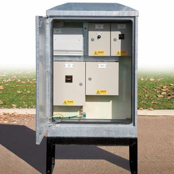 Feeder Pillars Control Panel Brand Anshcon IP Rating IP44 Material Mild Steel Automation Grade Automatic Ambient Temperature 50 Degree - Anshcon Power Control System - India