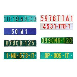 Hot Sale Vehicle Motorcycle License Plates of Senegal - Zhejiang Shengye Traffic Sign Co., Ltd - China
