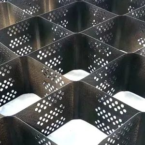 Plastic HDPE Geocell Used in Road Construction Material HDPE Model NO. HX001 Specification ISO Filler Soil & Rock HS Code 3902100090 - Hongxiang New Geo-material Co., Ltd. - China