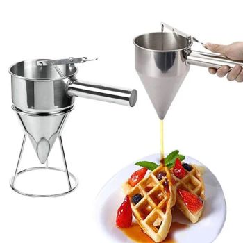 Piston Funnel Baking Dispenser Confectionery with Stand Cake Decorating Tool Wbb13870 - Ningbo Ezfocus Co., Ltd. - China