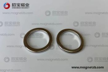 China Leading Magnet Manufacture N42sh Neodymium Ring Magnet Custom NdFeB Magnets - Ningbo Zhaobao Magnet Co., Ltd. - China