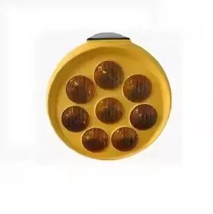 Sunflower Strobe Solar Amber LED Flashing LED Traffic Warning Light for Road Safety with Wholesale Price - Sanmen Aroad Traffic Facility Factory - China