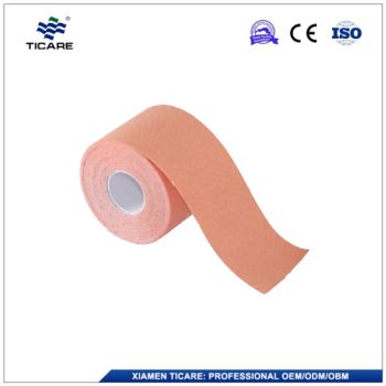 Latex Free Pure Elastic Cotton Pre Cut Kinesiology Sports Tape Athletic Tape - Xiamen Ticare Imp. & Exp. Co., Ltd. - China