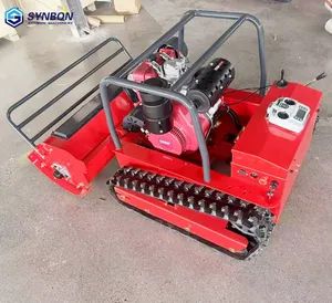 Smart 13HP Gasoline/Diesel Engine Flail Lawn Mower Crawler Remote 80cm Working Width Mower with CE EPA Certificate - Synbon Machinery Co.,Ltd - China