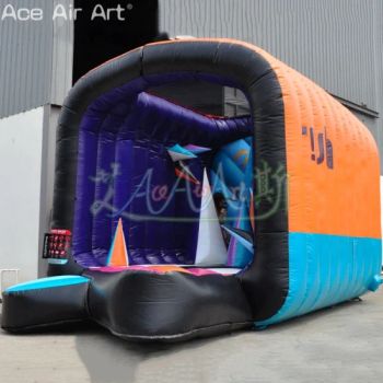 Factory Direct Sales PVC Inflatable Trampoline Disco Party Jumping Bouncy Carnival Bouncer House Event Tent for Fun - Yudu Ace Air Art Co., Ltd - China
