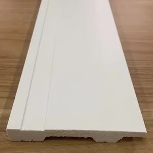 Water Proof Polystyrene Skirting Board PS Mouldings for Interior Wall Customized Colors - XH Construct Co., Ltd - China