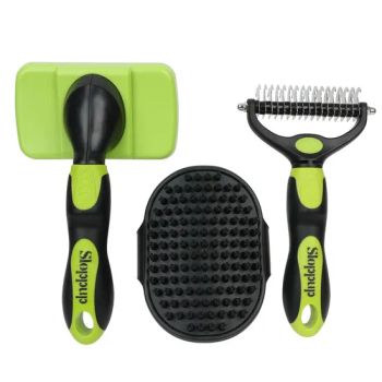 Pet Grooming Comb Products Dog Cat Deshedding Brush for Shedding Self Cleaning Slicker Brush - Shenzhen Liyin Technology Co., Ltd. - China