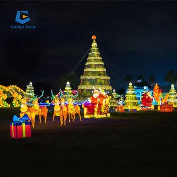 Waterproof Outdoor Christmas Decoration Lantern Festival New Year Christmas Lantern - Sichuan Genial Technology Co., Ltd. - China