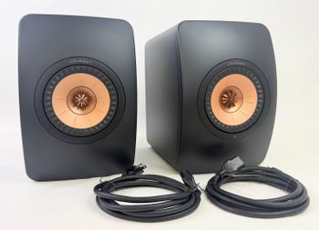 Wireless II KEF LS50 Bookshelf Speakers Pair Black - M P S LLC - Philippines