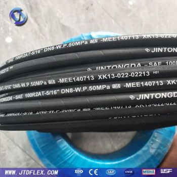 Factory Customization Black Oil Various Sizes Braided Flexible High-Voltage Hydraulic Rubber Hose Tube Hydraulic Pipe - Juye Jintongda Pipe Industry Co., Ltd - China