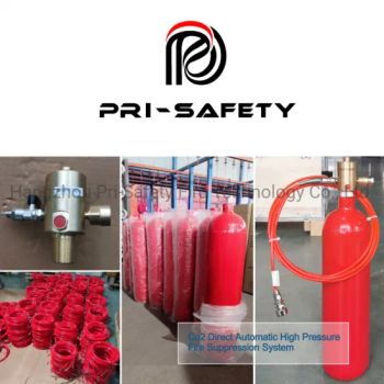 Direct High Pressure Automatic Fire Suppression Systems with Dhp CO2 Valve - Hangzhou Pri-Safety Fire Technology Co., Ltd. - China