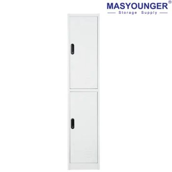Durable 2 Door Steel Locker for Staff Clothing Storage MOQ 50PCS Color Ral Weight 22kg Origin China Condition New Factory 20 - Luoyang Mas Younger Export and Import Company (Ltd.) - China