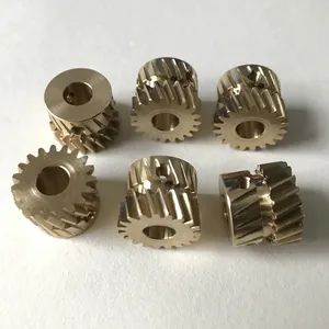 Factory Custom CNC Precise Small Brass Cuzn39pb3 Module 0.5 Spur Gear - Cimo Transmission Co., Ltd - China