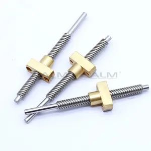 Tr10X1 Tr10X2 Tr10X4 Tr10X5 Tr10X8 Tr10X10 Tr10X12 Tr10X14 Tr10X20 Tr10X25 Lead Screw - ALM Intelligent Technology (Suzhou) Co., Limited - China