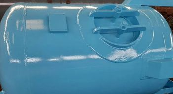 11BAR Air Receivers Vertical Color Blue Height 3 Feet Pressure 14 Kg Capacity 3000Ltrs Power(Watt) 11BAR Tank Material Mild Steel - Maa Annapurna Enterprise - India