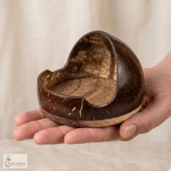 Coconut Shell Mobile Holder – Handmade Eco-Friendly Phone Stand for Desk & Home Decor - ASR Exports  - India