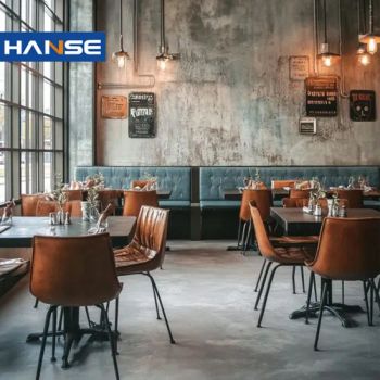 Minimalist Design Waterproof & Stain-Resistant Materials Dining Room Furniture Sets - Foshan Hanse Industrial Co., Ltd. - China