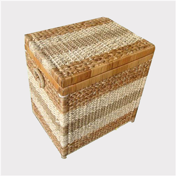 Water Hyacinth seagrass Wicker Laundry Hamper, Baskets with lids chest for home decor home storage & organization handicraft - S.A VIET NAM HANDICRAFT JOINT STOCK COMPANY - Vietnam