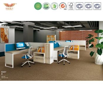 Morden Modular Office Workstations Dimensions Office Cubicles (EASY-S-02-1X2) - Guangdong Hongye Shengda Furniture Co., Ltd. - China