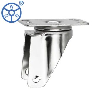 Wbd 4 Inch 100mm Stainless Steel Swivel Medium Duty Industrial Caster Wheel Bracket Forks Housings - Guangzhou Ylcaster Metal Co., Ltd. - China
