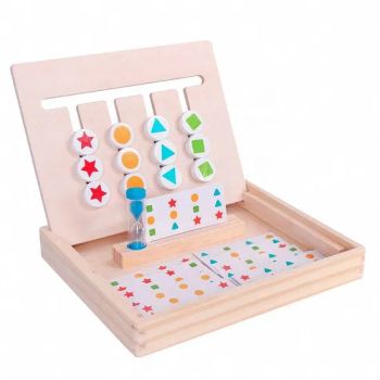 Four Color Games Whole Brain Development Educational Wooden Toys - Ningbo Shone Med-Tech Co., Ltd. - China