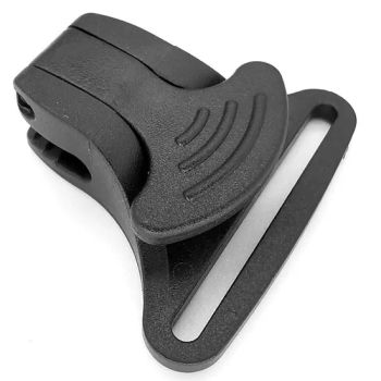 Webbing Black Plastic Snap Hook Clip for Bag Backpack Accessories Outdoor Sports Bag Accessories - Quanzhou Hongkuo Luggage Co., Ltd. - China