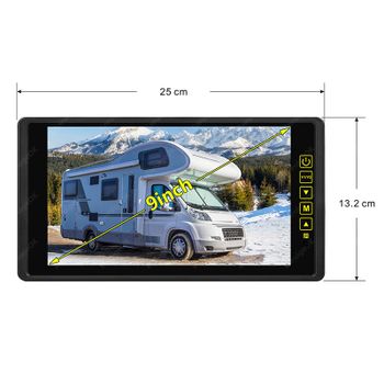 EnruigeOK 9 inch Split Screen DVR Recorder Car Monitor ERG-9002AV from SHENZHEN ENRUIGE TECHNOLOGY CO LTD EnruigeOK 9 inch Split Screen DVR Recorder Car Monitor ERG-9002AV - SHENZHEN ENRUIGE TECHNOLOGY CO LTD - China