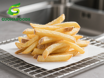 pre-frying factory price frozen french fries IQF/ frozen potatoes fries guohai frozen foods fruits and vegetables - shandong guohai food co.,ltd. - China