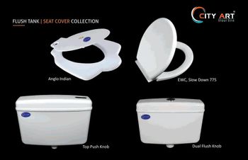 Flushing Cisterns Color White Material PVC Capacity 5 Litres I Deal In New only Usage/Application For Home Flush Valve Type Single - Radhe Impex - India