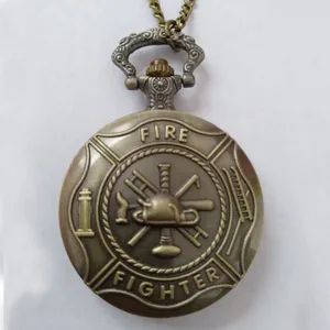 Classic Fire Bronze Vintage Men Women Antique Model Tuo Table Fighter Pocket Watch - Luoyang Bozhun Trade Co., Ltd. - China