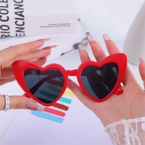 Premium Thick Heart Shaped Sunglasses Fun Heart Glasses for Party Favor - Ningbo General Union Co., Ltd. - China