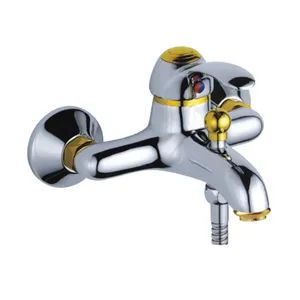 Exquisite Brass Ceramic Cartridge Bathtub Faucet Type Hand Body Brass Handle Zinc Weight 1100g Trademark TIEMA HS Code - Taizhou Zhengshing Valve Co., Ltd. - China