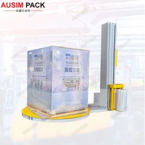 Pallet Film Packing Wrapping Semi Automatic Winding Machine Packer Packaging Price - Ausim Automation Technology (Shanghai) Co., Ltd. - China