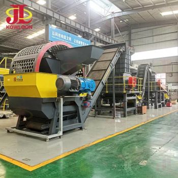Kowloon Rubber Recycling Line Tire Processing Machine Tire Shredders Tyre Recycling Equipment - Zhengzhou Kowloon Machinery Equipment Co., Ltd. - China