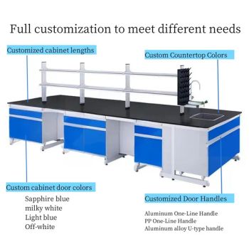 Lab Furniture Manufacture Workshop Table School Workbench Table Desk Steel Wood Lab Bench - Jiangxi Aiyi High Tech Co., Ltd. - China