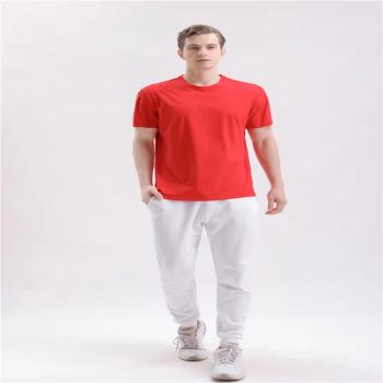 Mens Linen T Shirt Slim Fit T Shirts Mustard T Shirt Womens Origin China Season Summer Model NO. NEW Pattern Printed Color - Shanghai Easun Group Imp & Exp Co., Ltd. - China