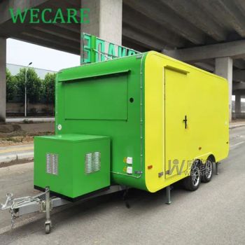 Wecare Hot Sale Mobile Fast Food Trailer with Full Kitchen Equipment for Hot Dogs Coffee Other Beverages Premium Mobile Food Truck - Henan Wecare Industry Co., Ltd. - China
