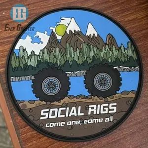 2D/3D Silicone Patch with Scenic Artwork Rubber Patch - Wenzhou Guda Technology Co., Ltd. - China