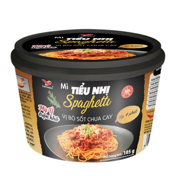 Tieu Nhi Spaghetti Noodles with Spicy Sour Beef Sauce - Tribeco Co., Ltd - Vietnam