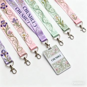 Promotional Nylon Lanyard with Metal Hook Retractable Snap Reel for Mobile Phone USB Disk Camera Safety Breakaway Feature - Dongguan Chunhui Gifts Co., Ltd. - China