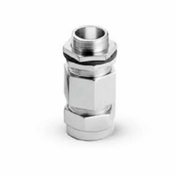 25 mm Brass Cable Gland, IP44, For Industrial Diameter 25 mm IP Rating IP44 Size M12 TO M63 Color SILVER GREY Packaging Type - Grow More Enterprises - India
