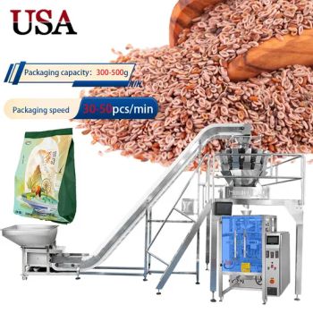 Granule Weighing Potato Chips Coffee Bean Powder Solid Back Sealing Packing Machine - Liaoning Soaring Eagle Machinery Co., Ltd. - China