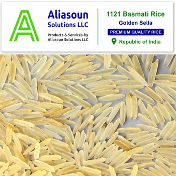 1509 Golden Rice (India) Features Organic Origin Asia, India Product Type Cereals & Cereal Products, Fine Foods, Rice - Aliasoun Solutions LLC - United States