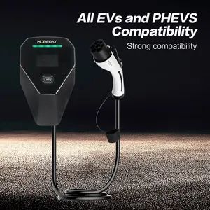 Single/Three Phase Wallbox 22kw Level 2 32A Electric Car Charger Ocpp 4G EV Charger Station Manufacturers RFID AC EV Charger - Mindian Electric Co., Ltd. - China