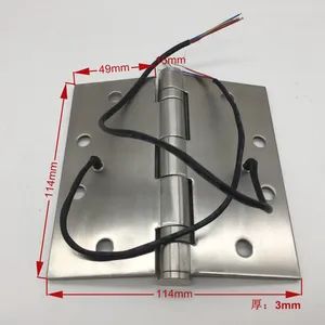 Stainless Steel Electric Transfer Commercial Door Hardware Butt Hinge - EC Hardware Co., Ltd. - China