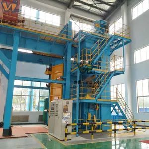Q37 Crawler Abrator Auto Dust Removal 15D CE High Cleanliness Residue Free - Shanghai Vimzhen Machinery Equipment Co., Ltd. - China