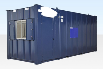 Steel Cabins / 20Ft x 8Ft Steel Canteen/Drying Room Cabin - senesie mfg llc - United States