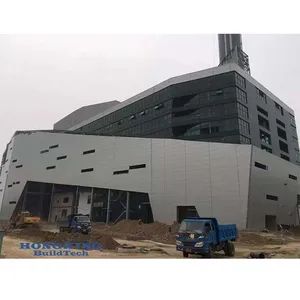 Steel Structure Buildings High-Strength Prefabricated Steel Waste Treament Metal Plant Energy Fo - Beijing Hongxing Shuzao Building Materials Co., Ltd. - China
