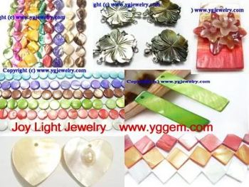 Mother Of Pearl Shell Beads M O P Pendants Jewelry - Beijing Joy Light Jewelry Co., Ltd. - China